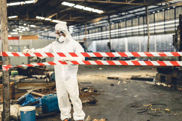 Professional Biohazard technician working in Nicasio, CA